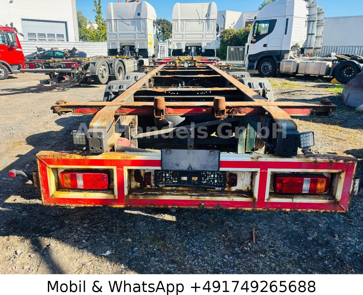 Schmitz Cargobull ZWF 18/L Tandem BDF Tiefgekoppelt*Scheibenbremse - 컨테이너 운반 장치/ 스와프 보디 트레일러 : 사진 4 Schmitz Cargobull ZWF 18/L Tandem BDF Tiefgekoppelt*Scheibenbremse - 컨테이너 운반 장치/ 스와프 보디 트레일러 : 사진 4