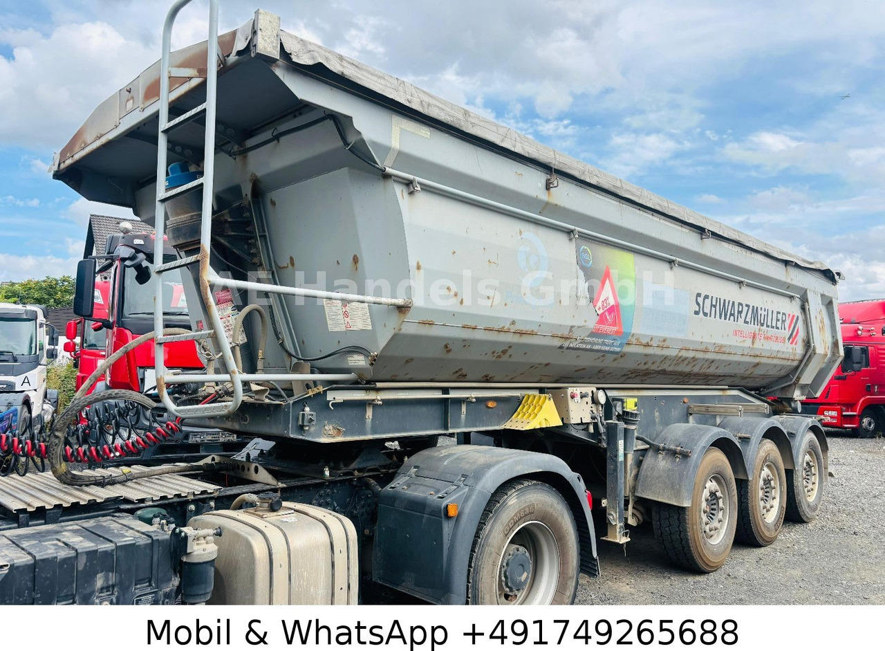 덤프 세미 트레일러 Schwarzmüller SK Stahl *24m³/Hardox/Alcoa/E-Verdeck/Wabco : 사진 9