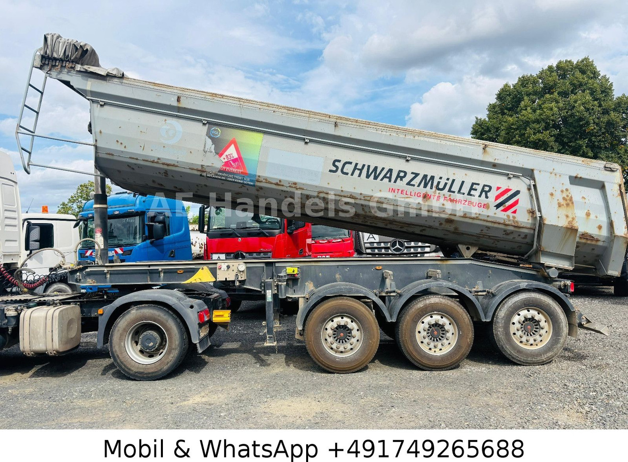덤프 세미 트레일러 Schwarzmüller SK Stahl *24m³/Hardox/Alcoa/E-Verdeck/Wabco : 사진 7