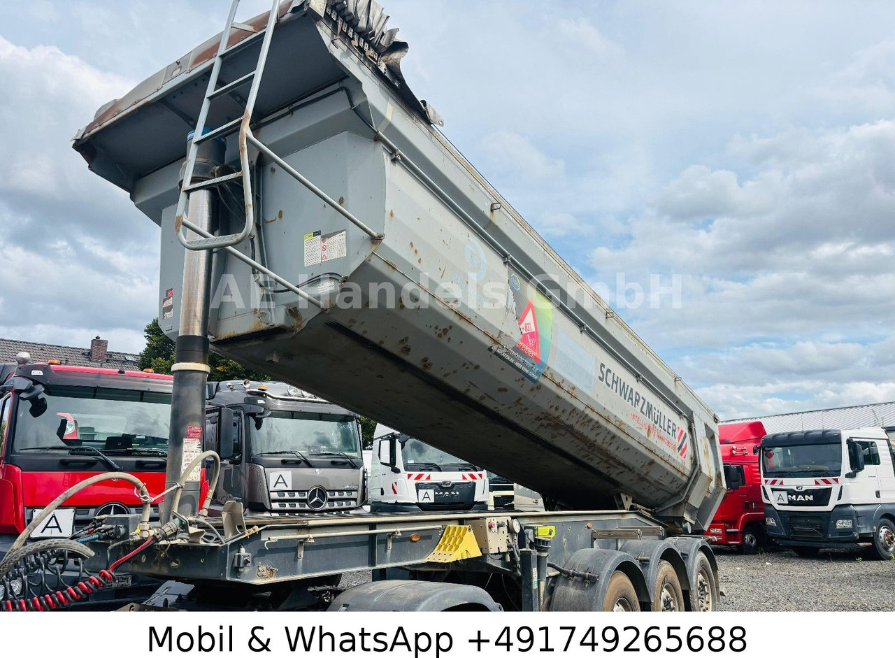 덤프 세미 트레일러 Schwarzmüller SK Stahl *24m³/Hardox/Alcoa/E-Verdeck/Wabco : 사진 8