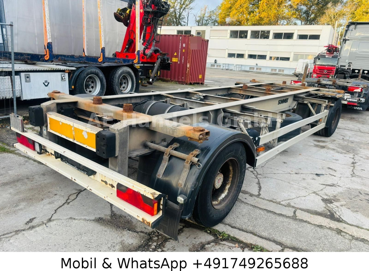 Sommer AW 18T Drehschemel BDF *Luft/Luft*Scheibenbremse - 컨테이너 운반 장치/ 스와프 보디 트레일러 : 사진 5 Sommer AW 18T Drehschemel BDF *Luft/Luft*Scheibenbremse - 컨테이너 운반 장치/ 스와프 보디 트레일러 : 사진 5