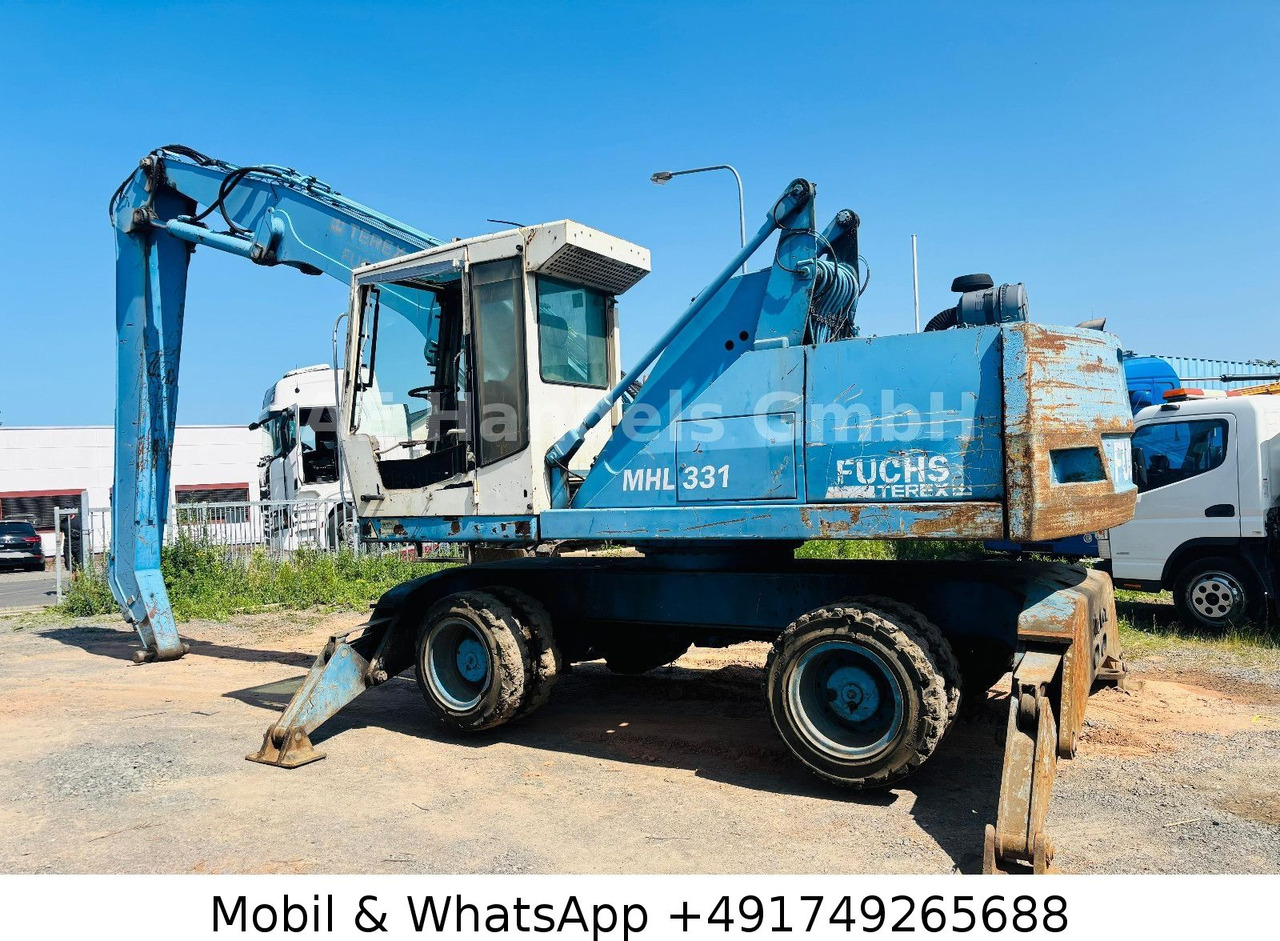 휠 굴삭기 Terex MHL 331 Umschlagbagger : 사진 6