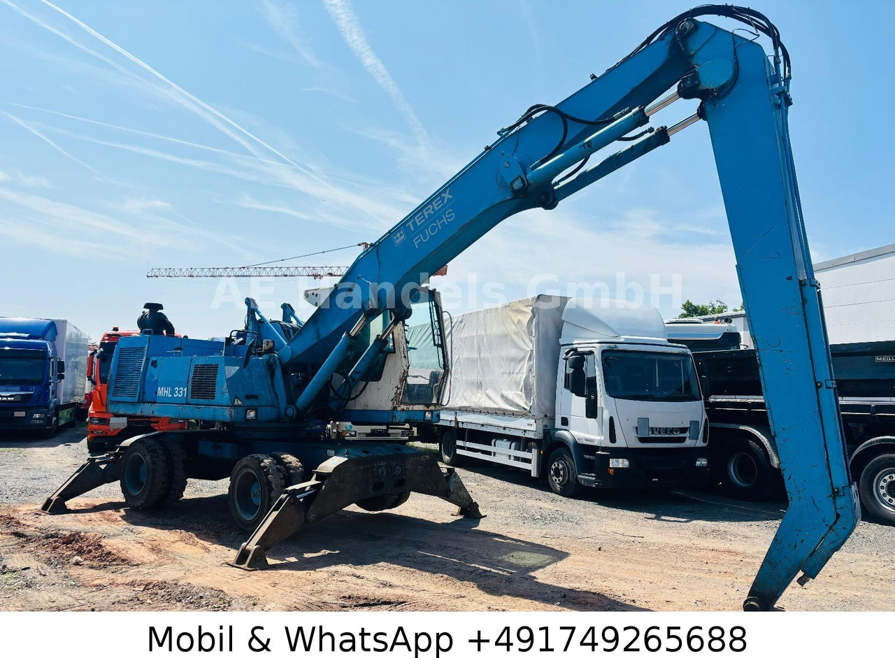 휠 굴삭기 Terex MHL 331 Umschlagbagger : 사진 12