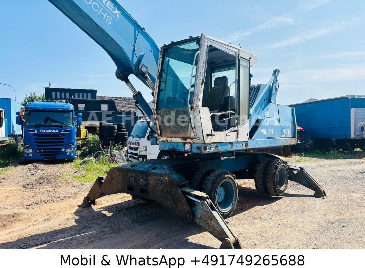 휠 굴삭기 Terex MHL 331 Umschlagbagger : 사진 7
