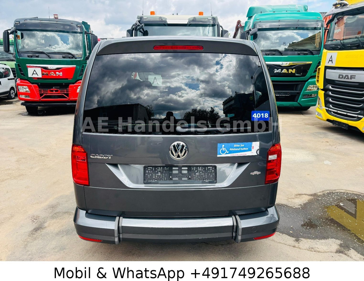 Volkswagen Caddy 2.0 TDI Maxi BTW *Rampe/Klima/Tempomat/6+1 - 승합차 : 사진 5 Volkswagen Caddy 2.0 TDI Maxi BTW *Rampe/Klima/Tempomat/6+1 - 승합차 : 사진 5
