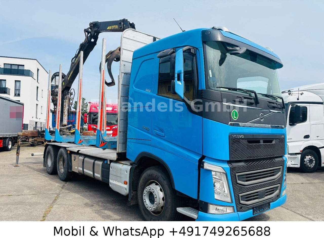 Volvo FH 540 BL 6x4 Tajfun LIV-150K *Retarder/Exte/ACC - 목재 트럭, 크레인 트럭 : 사진 1 Volvo FH 540 BL 6x4 Tajfun LIV-150K *Retarder/Exte/ACC - 목재 트럭, 크레인 트럭 : 사진 1