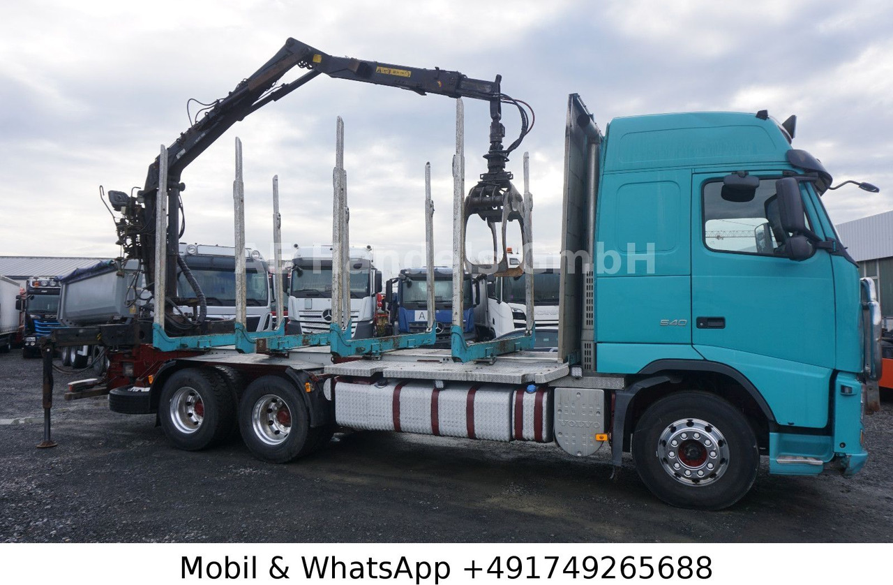 Volvo FH 540 Globe BL 6x4 Hiab 115z-80  *VEB+/AHK - 목재 트럭, 크레인 트럭 : 사진 2 Volvo FH 540 Globe BL 6x4 Hiab 115z-80  *VEB+/AHK - 목재 트럭, 크레인 트럭 : 사진 2