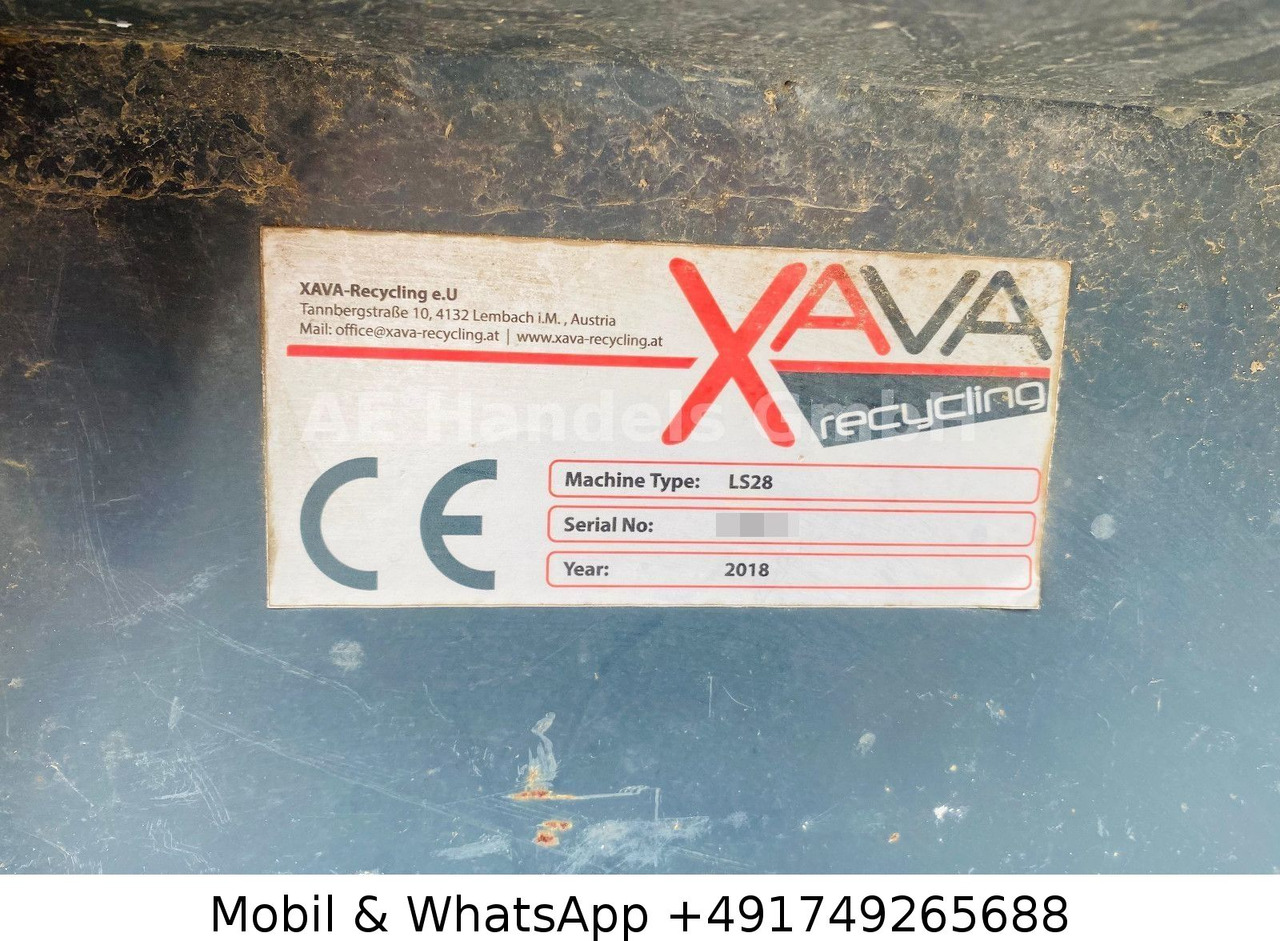 스크리너 XAVA LS28 Rüttelsieb/Vibrating-Sieve *8,35m³ : 사진 14