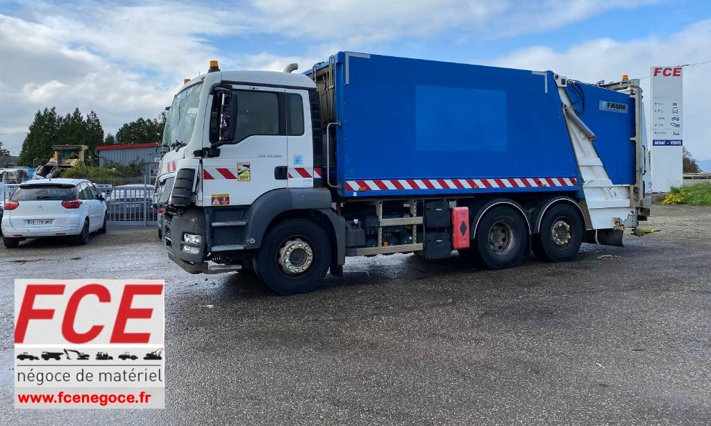 MAN TGS 26.360-6x2 FAUN VR5Z/ZÖLLER endommagé - 쓰레기차 : 사진 1 MAN TGS 26.360-6x2 FAUN VR5Z/ZÖLLER endommagé - 쓰레기차 : 사진 1