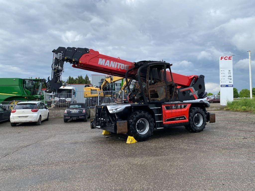 Manitou MRT 2660/360-160Y-ST5/S1 1er Main endommagé - 텔레스코픽 핸들러 : 사진 2 Manitou MRT 2660/360-160Y-ST5/S1 1er Main endommagé - 텔레스코픽 핸들러 : 사진 2