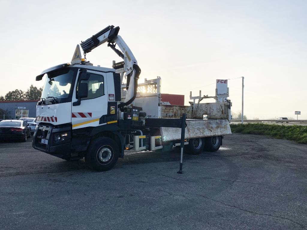 Renault C430 Dti11-Palfinger PK19.001/Tri-Benne endommagé - 덤프트럭 : 사진 3 Renault C430 Dti11-Palfinger PK19.001/Tri-Benne endommagé - 덤프트럭 : 사진 3