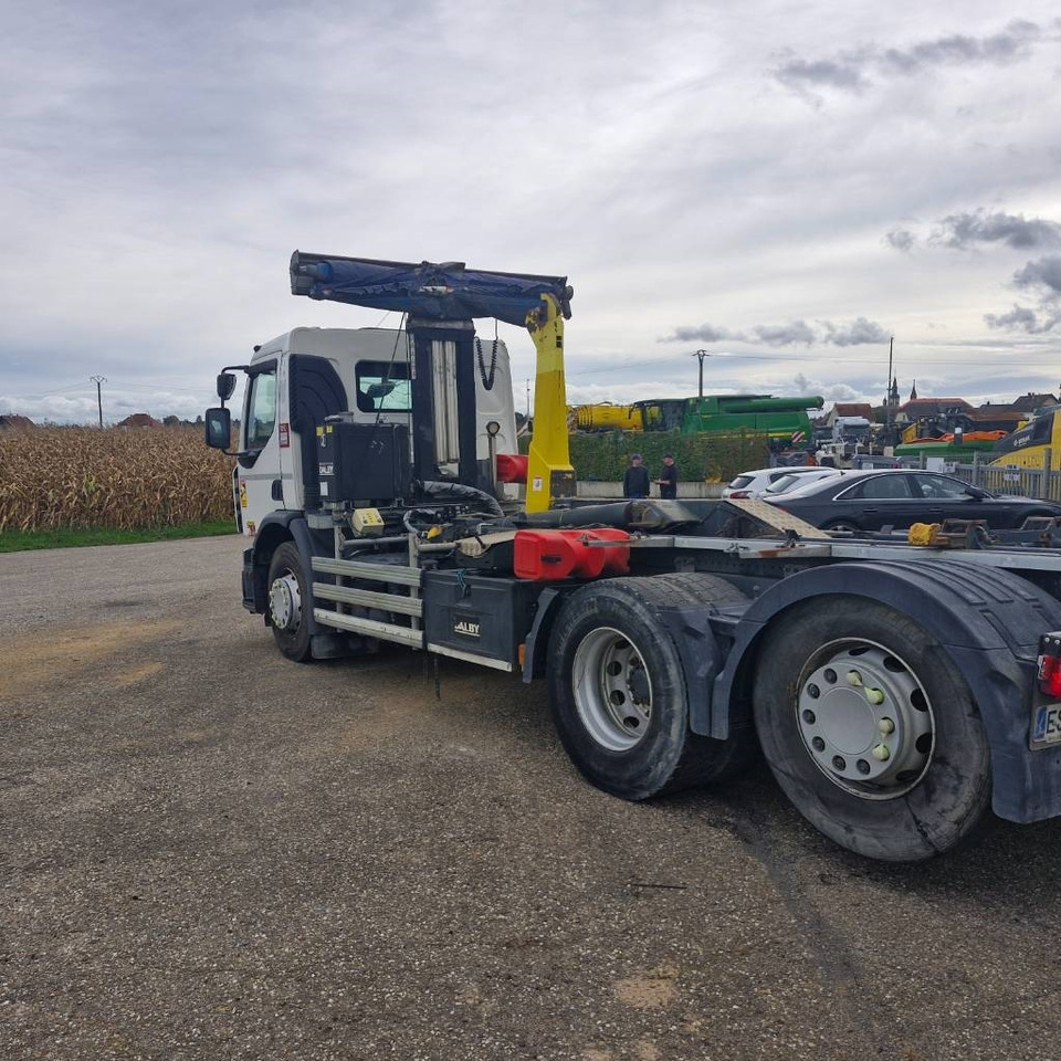 Renault D Wide 380 - 후크 리프트 트럭 : 사진 3 Renault D Wide 380 - 후크 리프트 트럭 : 사진 3