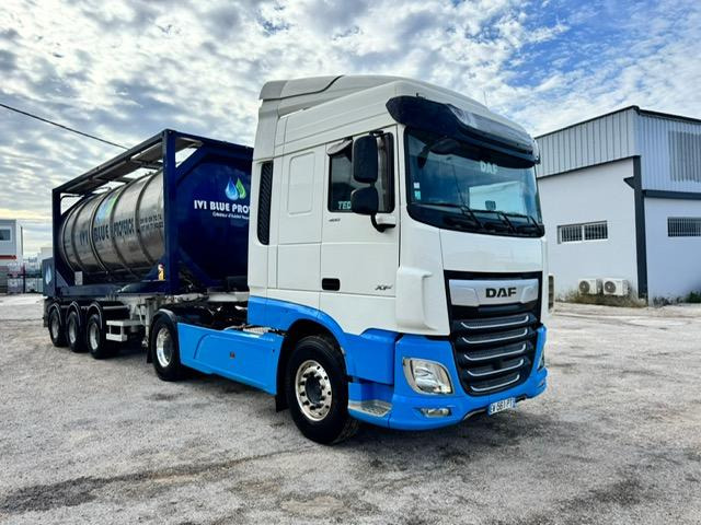 DAF XF 480 + CITERNE FRUEHAUF ADBLUE 23500 L - 트랙터 유닛, 유조 세미 트레일러 : 사진 1 DAF XF 480 + CITERNE FRUEHAUF ADBLUE 23500 L - 트랙터 유닛, 유조 세미 트레일러 : 사진 1