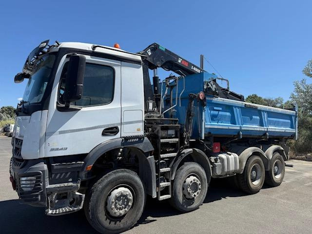 Mercedes AROCS 3243 BI-BENNE GRUE - 덤프트럭, 크레인 트럭 : 사진 1 Mercedes AROCS 3243 BI-BENNE GRUE - 덤프트럭, 크레인 트럭 : 사진 1