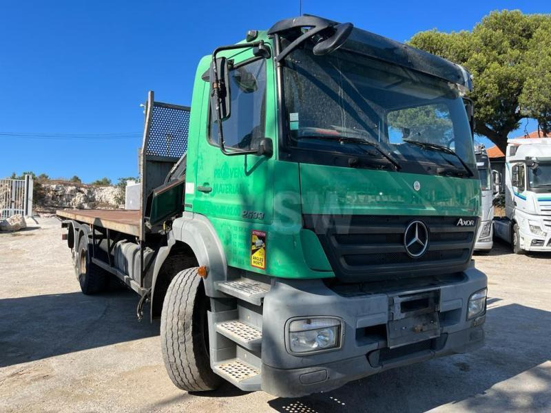 Mercedes AXOR 2533 PLATEAU GRUE - 드롭사이드/ 플랫베드 트럭 : 사진 1 Mercedes AXOR 2533 PLATEAU GRUE - 드롭사이드/ 플랫베드 트럭 : 사진 1