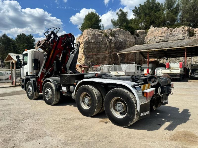 Scania C 124 420 - 후크 리프트 트럭 : 사진 4 Scania C 124 420 - 후크 리프트 트럭 : 사진 4