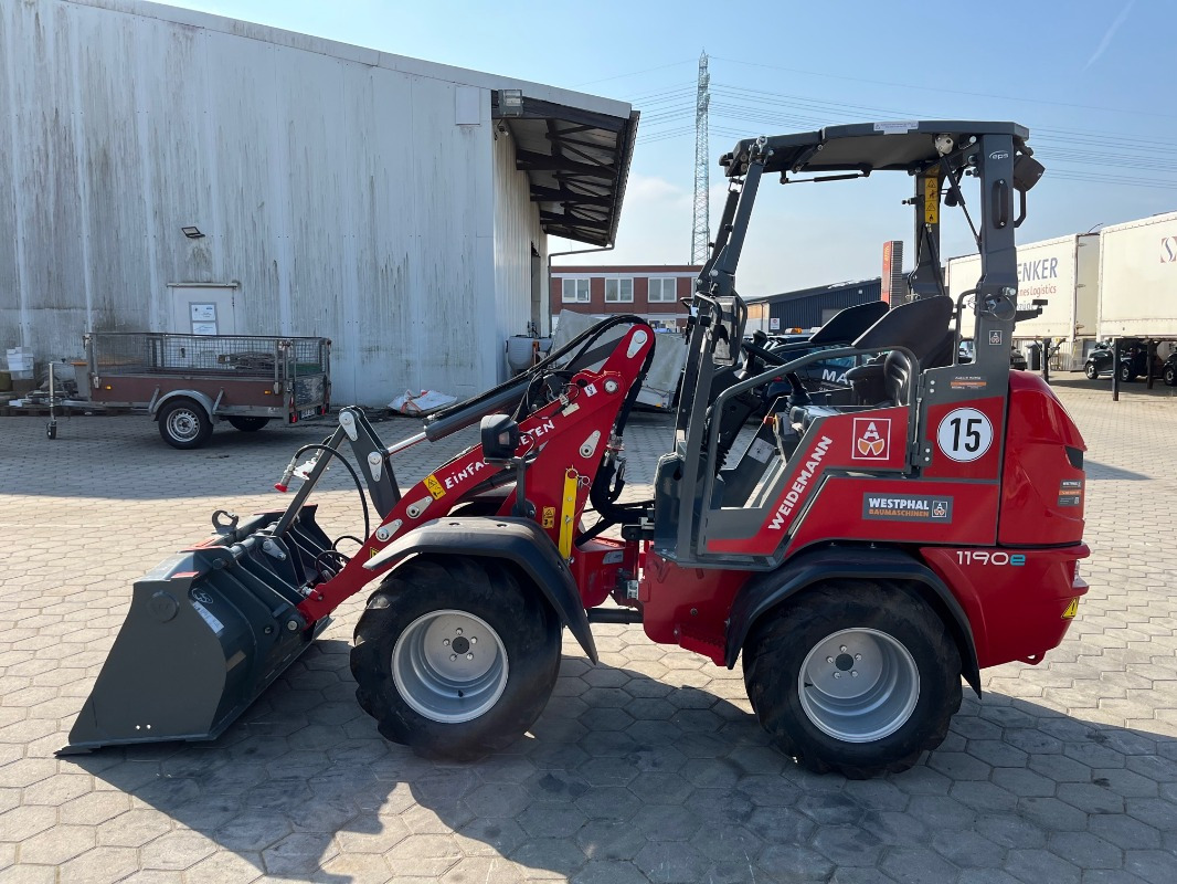 Weidemann WM1190E - 휠 로더 : 사진 3 Weidemann WM1190E - 휠 로더 : 사진 3