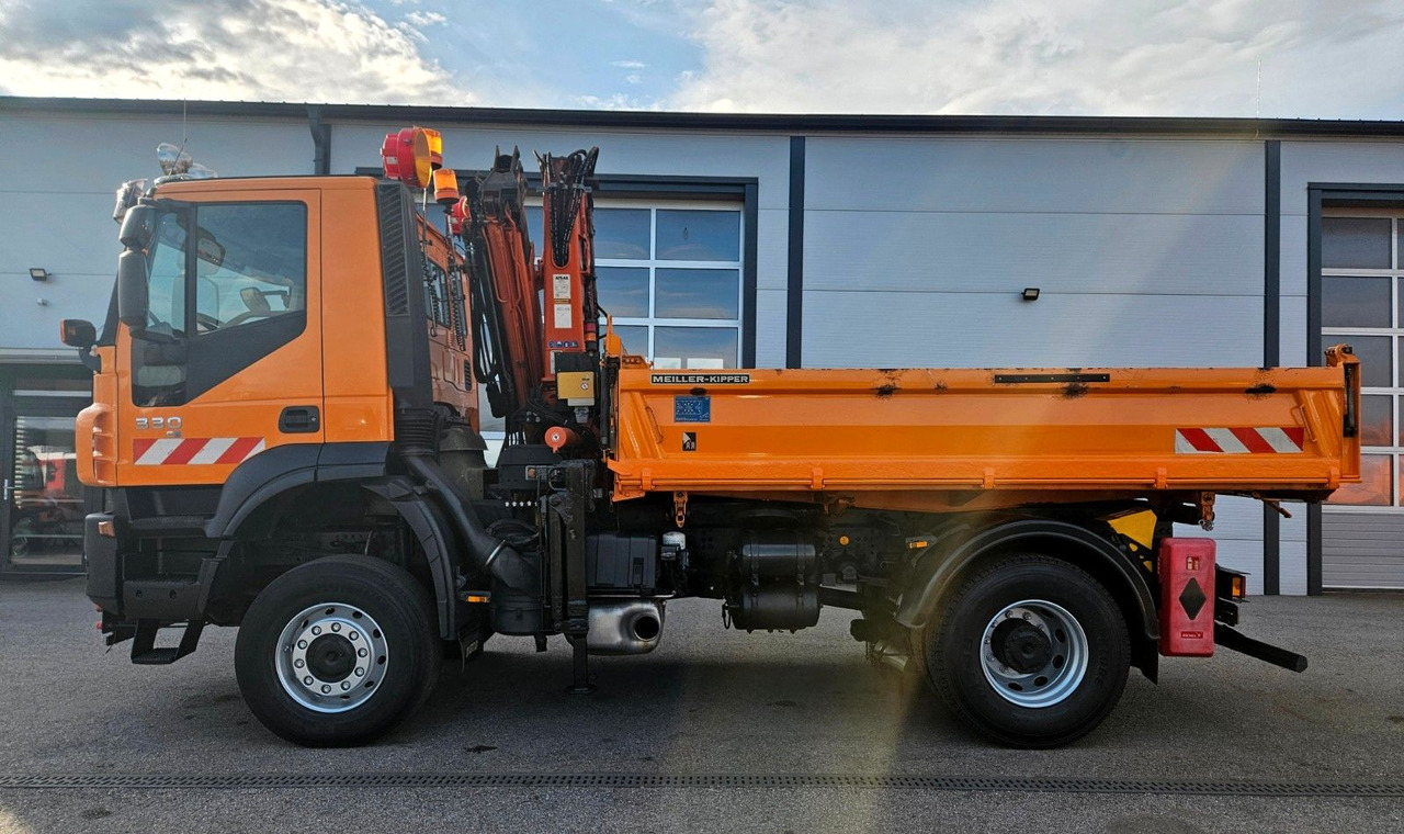 Iveco Trakker 190T33 4x4 Euro5 Kran Atlas Funk - 덤프트럭, 크레인 트럭 : 사진 2 Iveco Trakker 190T33 4x4 Euro5 Kran Atlas Funk - 덤프트럭, 크레인 트럭 : 사진 2