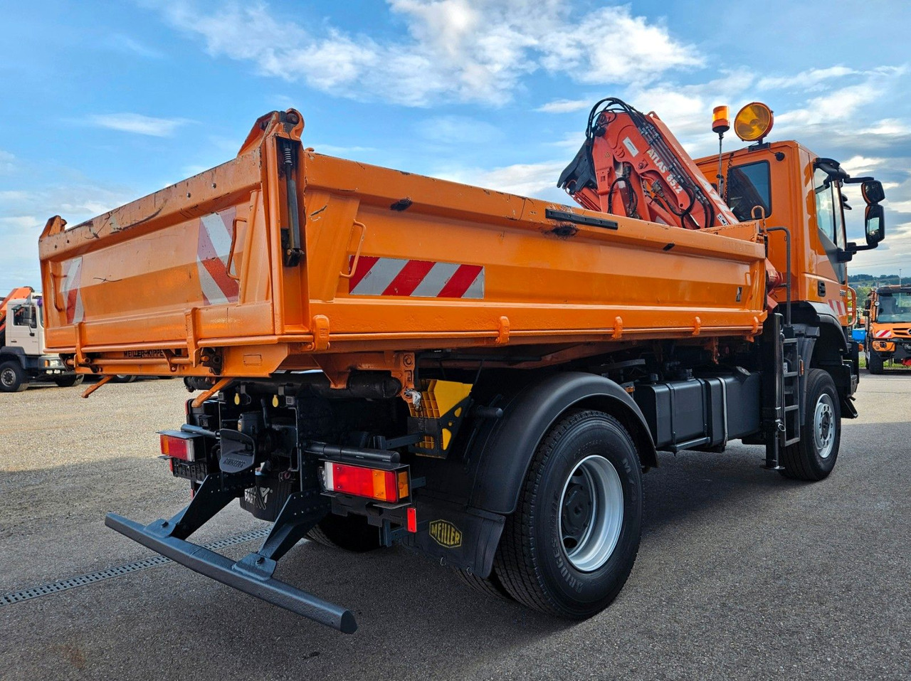 Iveco Trakker 190T33 4x4 Euro5 Kran Atlas Funk - 덤프트럭, 크레인 트럭 : 사진 4 Iveco Trakker 190T33 4x4 Euro5 Kran Atlas Funk - 덤프트럭, 크레인 트럭 : 사진 4