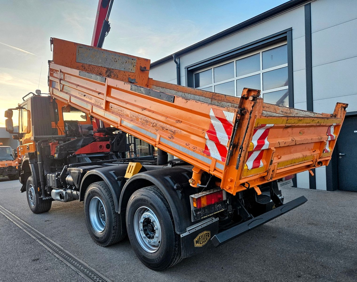 Iveco Trakker 410 6x4-4 EEV Palfinger PK12502 Funk - 덤프트럭, 크레인 트럭 : 사진 5 Iveco Trakker 410 6x4-4 EEV Palfinger PK12502 Funk - 덤프트럭, 크레인 트럭 : 사진 5