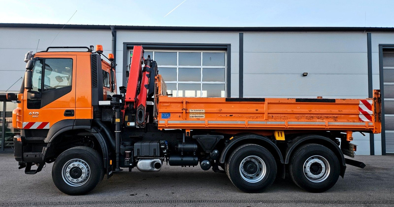 Iveco Trakker 410 6x4-4 EEV Palfinger PK12502 Funk - 덤프트럭, 크레인 트럭 : 사진 5 Iveco Trakker 410 6x4-4 EEV Palfinger PK12502 Funk - 덤프트럭, 크레인 트럭 : 사진 5