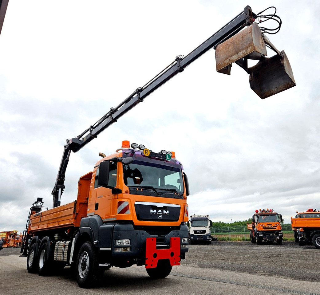MAN TGS 28.360 6x4-4 HIAB 144E-4 Kran Euro5 - 덤프트럭, 크레인 트럭 : 사진 5 MAN TGS 28.360 6x4-4 HIAB 144E-4 Kran Euro5 - 덤프트럭, 크레인 트럭 : 사진 5