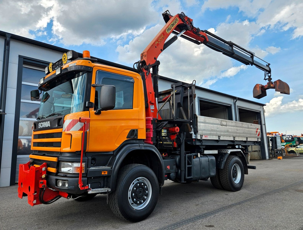 Scania P114 CB 380 4x4 Palfinger PK12502 Kran Funk - 덤프트럭, 크레인 트럭 : 사진 5 Scania P114 CB 380 4x4 Palfinger PK12502 Kran Funk - 덤프트럭, 크레인 트럭 : 사진 5