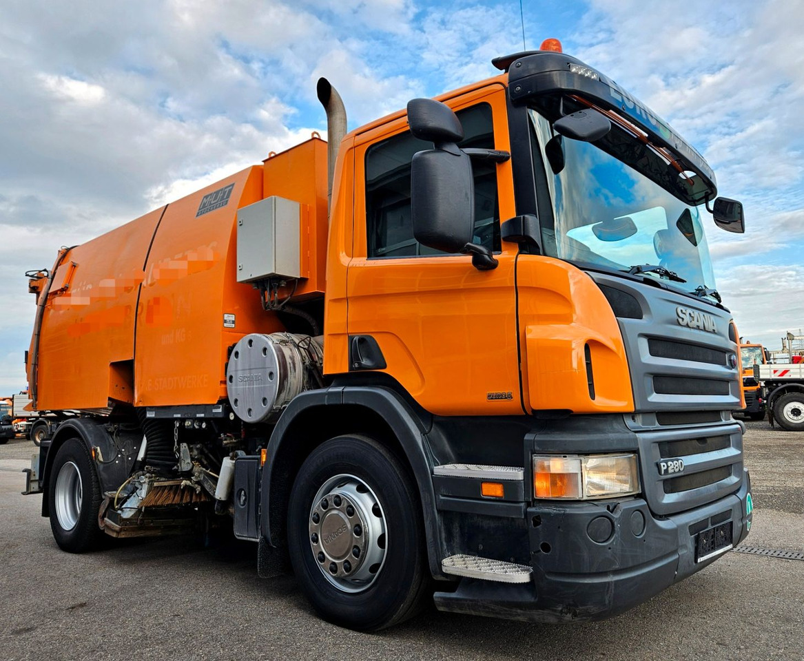 Scania P280 Euro5 MUT 7m3 Hydrostat - 거리 청소 차량 : 사진 1 Scania P280 Euro5 MUT 7m3 Hydrostat - 거리 청소 차량 : 사진 1