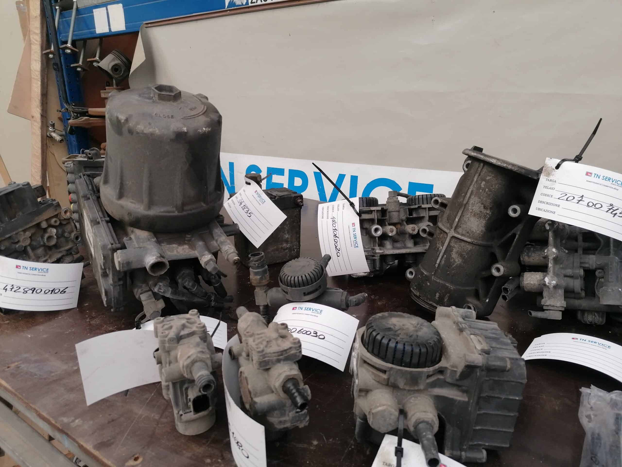 Valvole Pneumatiche - 브레이크 밸브 트럭 용 : 사진 5 Valvole Pneumatiche - 브레이크 밸브 트럭 용 : 사진 5