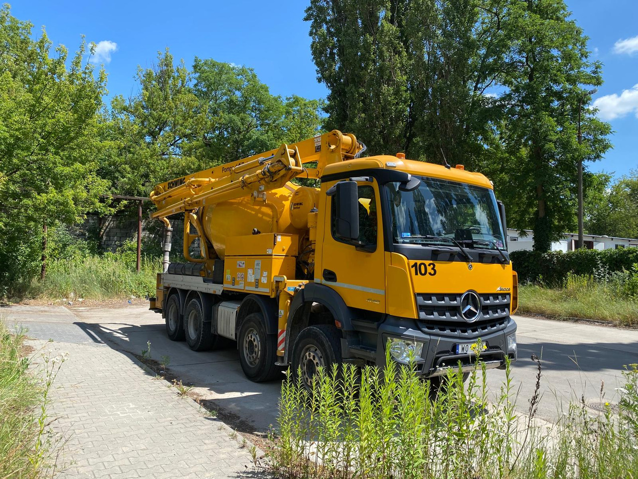 SCHWING STETTER 27m Pump Mixer - 콘크리트 펌프 트럭 : 사진 3 SCHWING STETTER 27m Pump Mixer - 콘크리트 펌프 트럭 : 사진 3