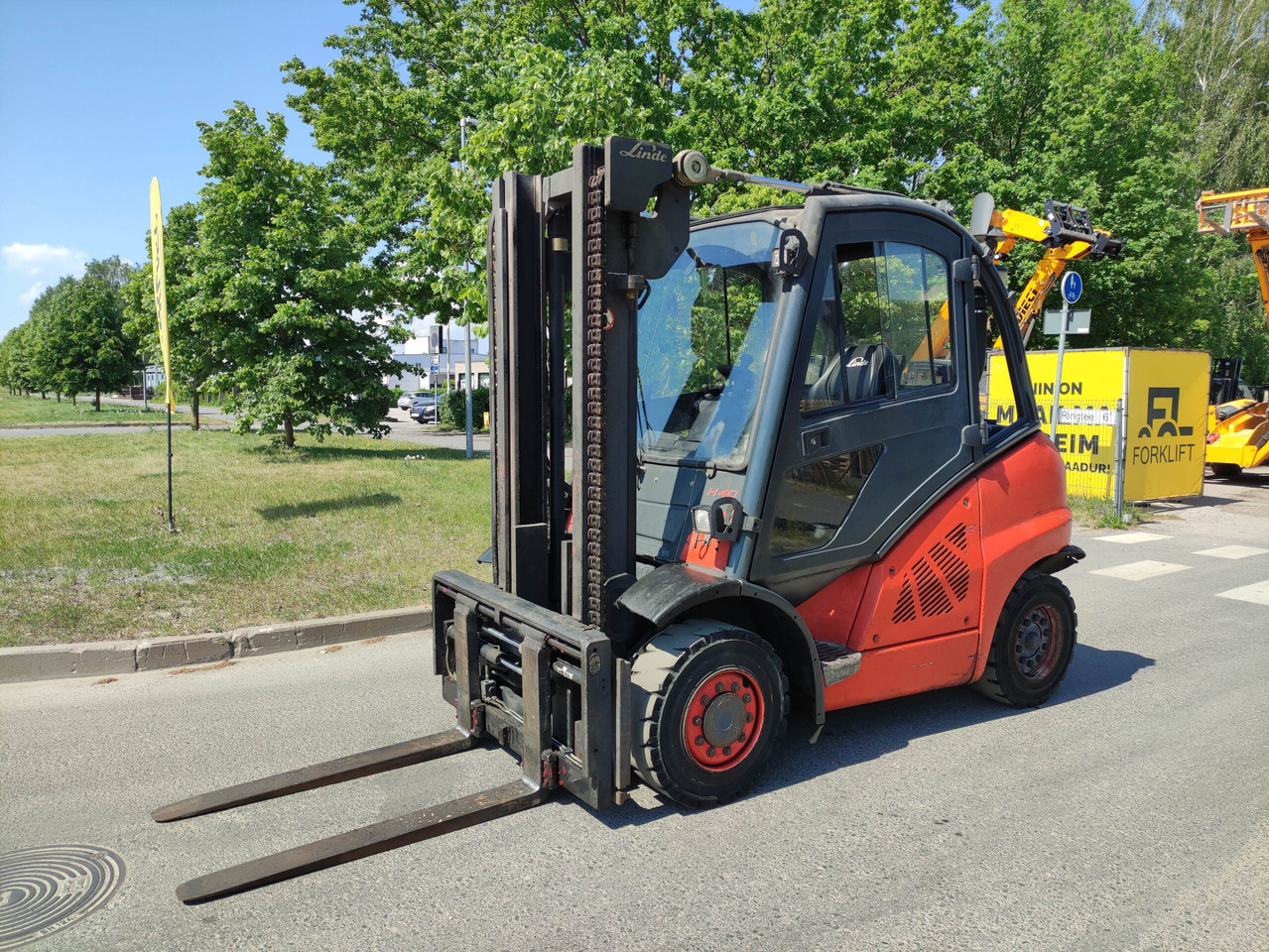 Linde H40D-01 - 디젤 지게차 : 사진 4 Linde H40D-01 - 디젤 지게차 : 사진 4