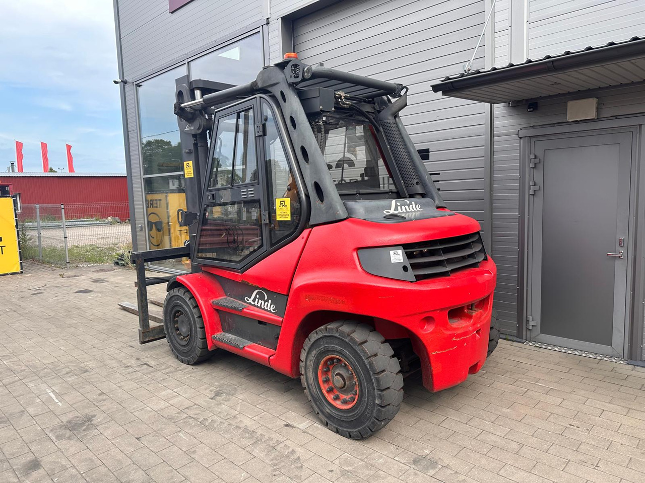 Linde H80D-01 - 디젤 지게차 : 사진 3 Linde H80D-01 - 디젤 지게차 : 사진 3
