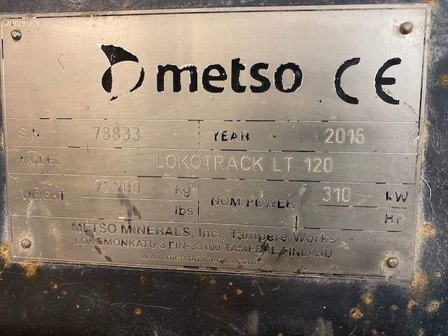 Metso Lokotrack LT120E Diesel and electric - 모바일 크러셔 : 사진 3 Metso Lokotrack LT120E Diesel and electric - 모바일 크러셔 : 사진 3