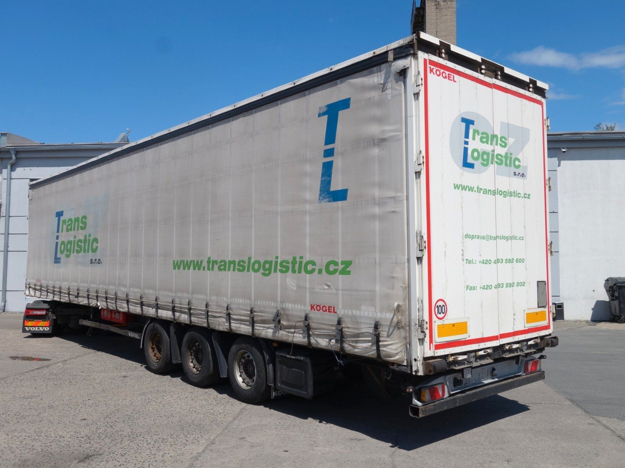 Kögel SN24 MEGA, Liftachse, SAF Achsen, XL Code - 커튼사이더 세미 트레일러 : 사진 4 Kögel SN24 MEGA, Liftachse, SAF Achsen, XL Code - 커튼사이더 세미 트레일러 : 사진 4