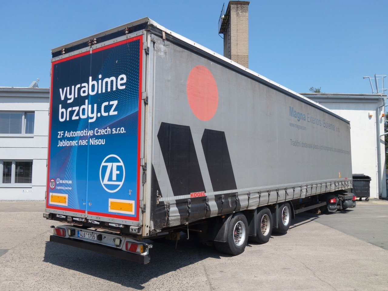 Kögel SN24 MEGA, Liftachse, SAF Achsen, XL Code - 커튼사이더 세미 트레일러 : 사진 3 Kögel SN24 MEGA, Liftachse, SAF Achsen, XL Code - 커튼사이더 세미 트레일러 : 사진 3
