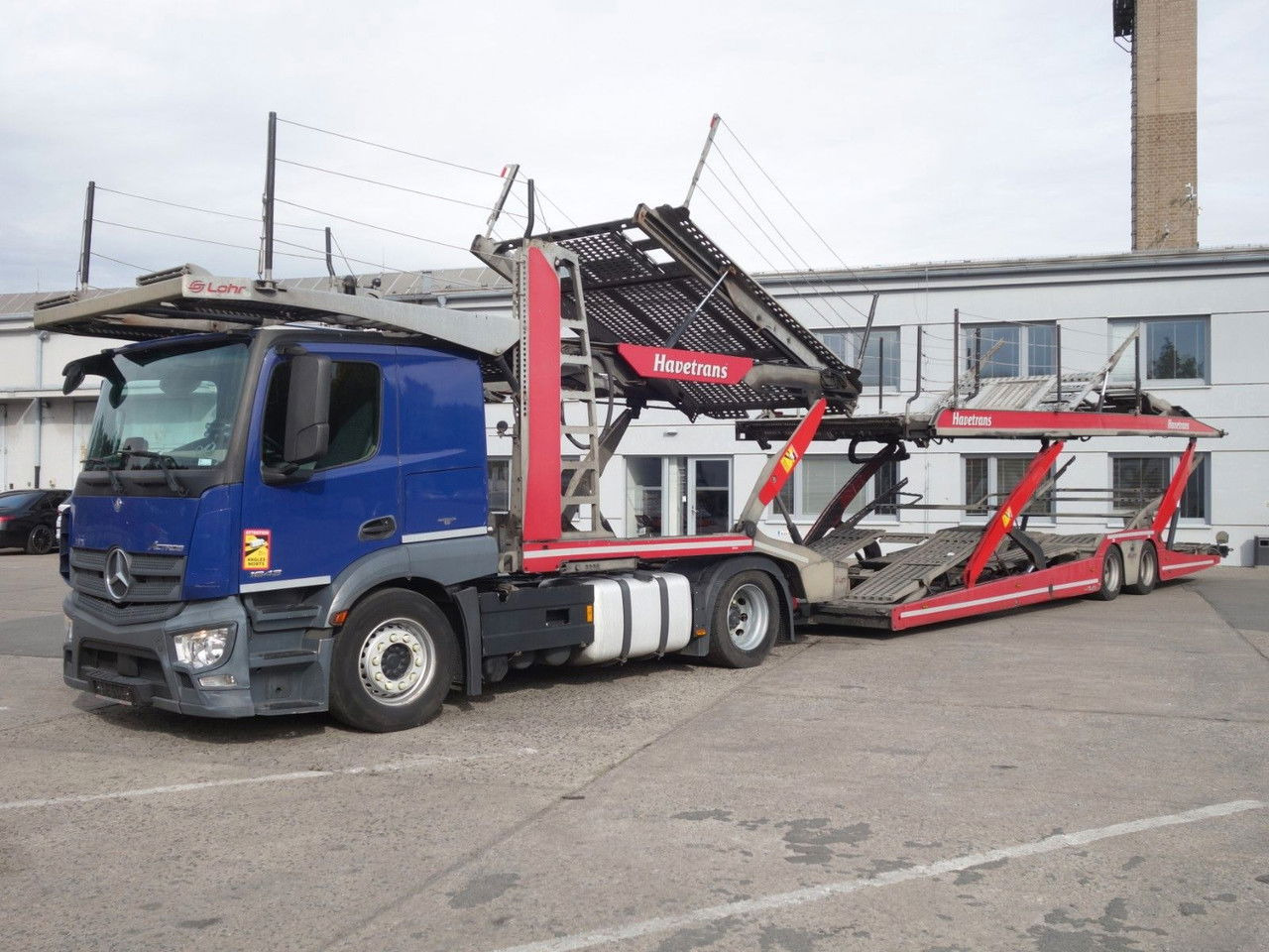 Mercedes-Benz Actros 1843 mit Euro Lohr, Retarder, VDI Certifi - 자동 운반 장치 트럭 : 사진 2 Mercedes-Benz Actros 1843 mit Euro Lohr, Retarder, VDI Certifi - 자동 운반 장치 트럭 : 사진 2