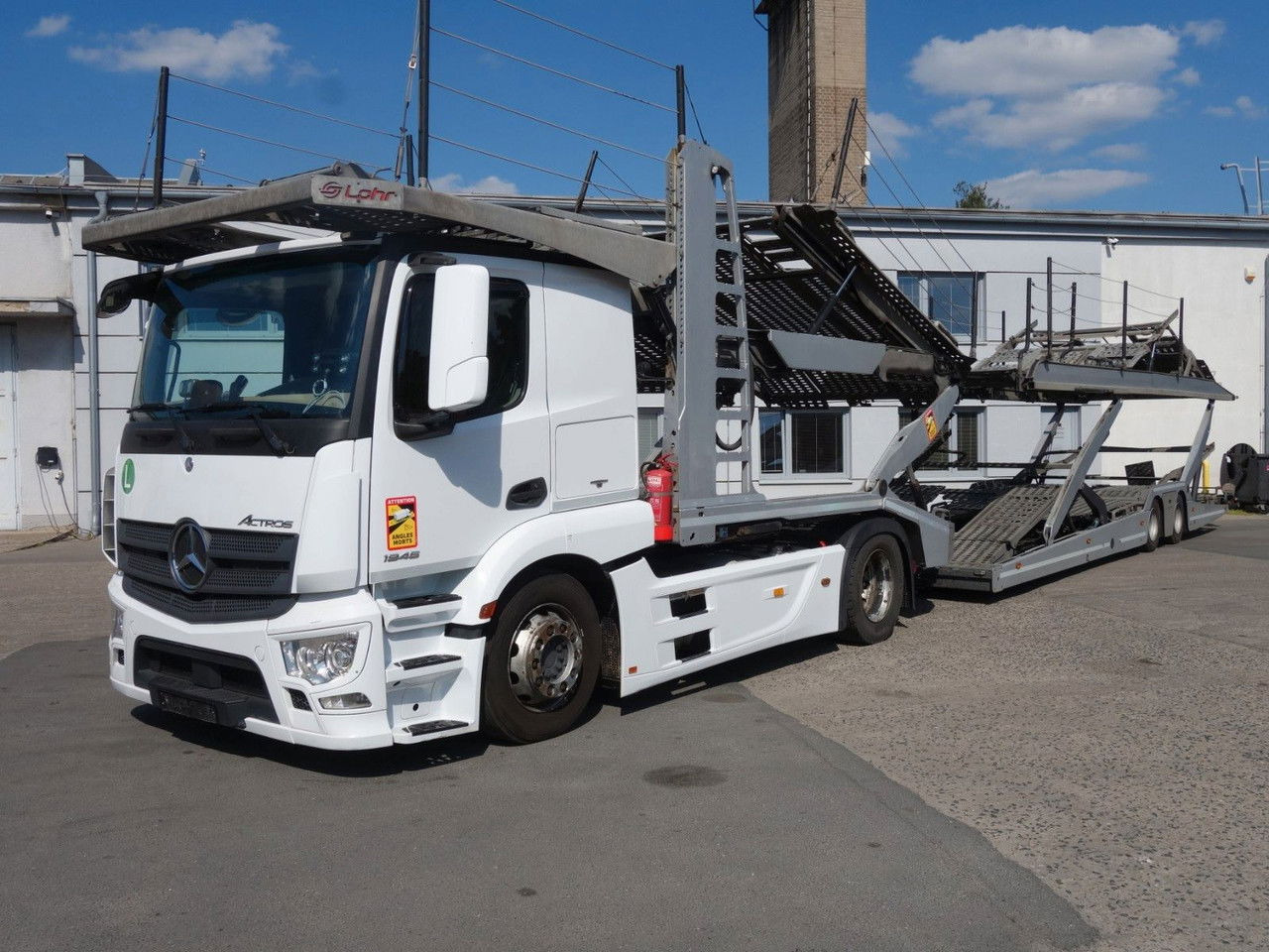 Mercedes-Benz Actros 1846 mit Euro Lohr, VDI Certificate - 자동 운반 장치 트럭 : 사진 1 Mercedes-Benz Actros 1846 mit Euro Lohr, VDI Certificate - 자동 운반 장치 트럭 : 사진 1