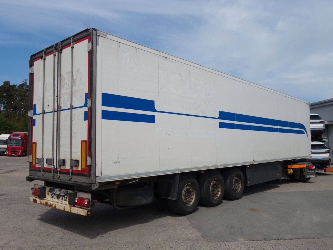 Schmitz Cargobull SKO 24/L mir Carrier 1300, 2 Kammern - 냉동 세미 트레일러 : 사진 4 Schmitz Cargobull SKO 24/L mir Carrier 1300, 2 Kammern - 냉동 세미 트레일러 : 사진 4