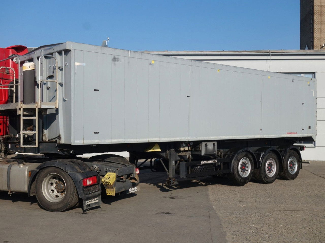 Schwarzmüller Alu Kipper, 50 cm3, Rollplane, Liftachse, SAF - 덤프 세미 트레일러 : 사진 2 Schwarzmüller Alu Kipper, 50 cm3, Rollplane, Liftachse, SAF - 덤프 세미 트레일러 : 사진 2