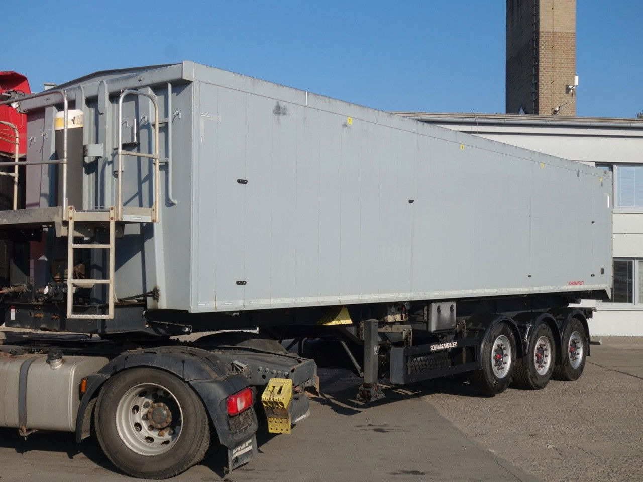 Schwarzmüller Alu Kipper, 50 cm3, Rollplane, Liftachse, SAF - 덤프 세미 트레일러 : 사진 1 Schwarzmüller Alu Kipper, 50 cm3, Rollplane, Liftachse, SAF - 덤프 세미 트레일러 : 사진 1