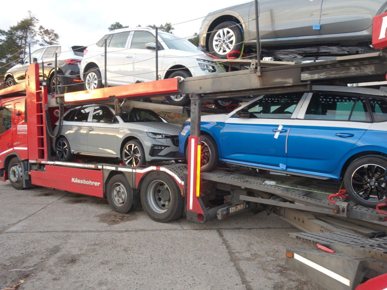 Volvo FM 13 460 6x2 Kässbohrer Metago - Supertrans - 자동 운반 장치 트럭 : 사진 4 Volvo FM 13 460 6x2 Kässbohrer Metago - Supertrans - 자동 운반 장치 트럭 : 사진 4