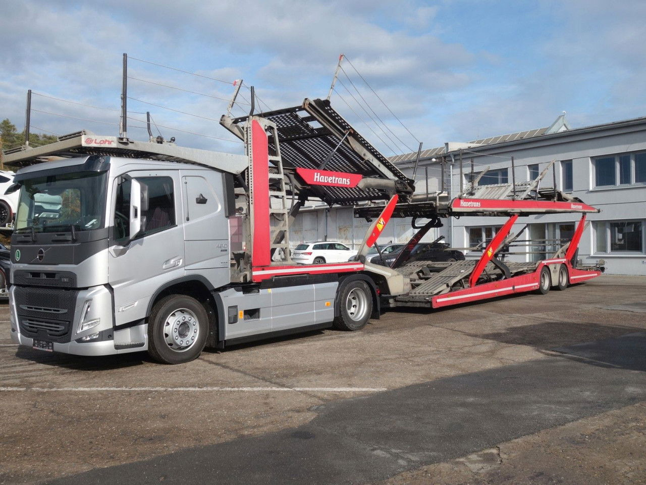 Volvo FM 13 460 Neue, Retarder , Euro Lohr 2018 - 자동 운반 장치 트럭 : 사진 2 Volvo FM 13 460 Neue, Retarder , Euro Lohr 2018 - 자동 운반 장치 트럭 : 사진 2