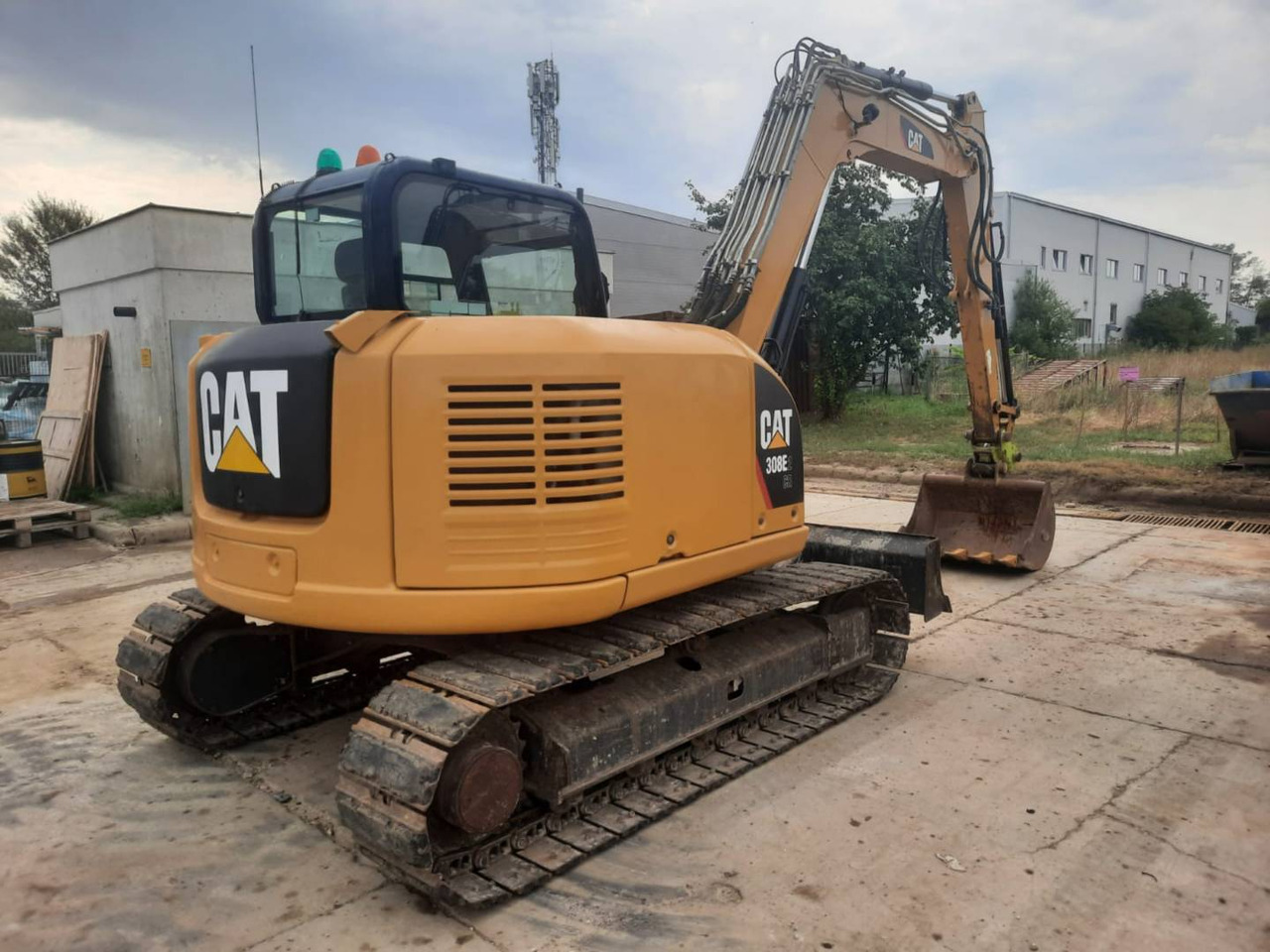 CAT 308E2CRSB - 크롤러 굴삭기 : 사진 3 CAT 308E2CRSB - 크롤러 굴삭기 : 사진 3