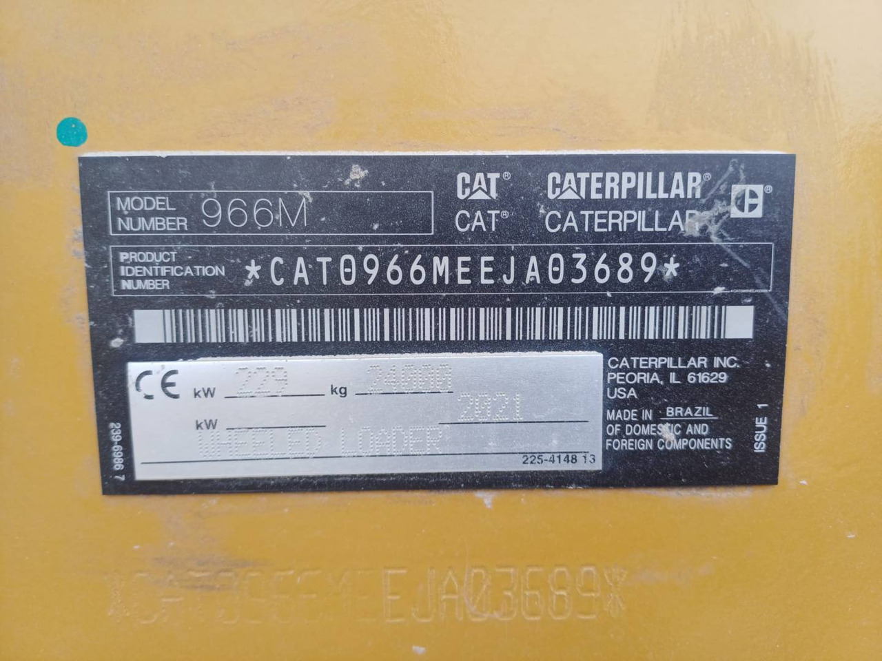CAT 966 M - 휠 로더 : 사진 5 CAT 966 M - 휠 로더 : 사진 5