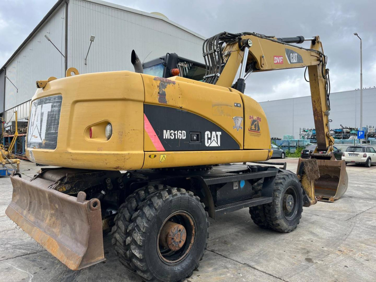 CAT M316D - 휠 굴삭기 : 사진 3 CAT M316D - 휠 굴삭기 : 사진 3