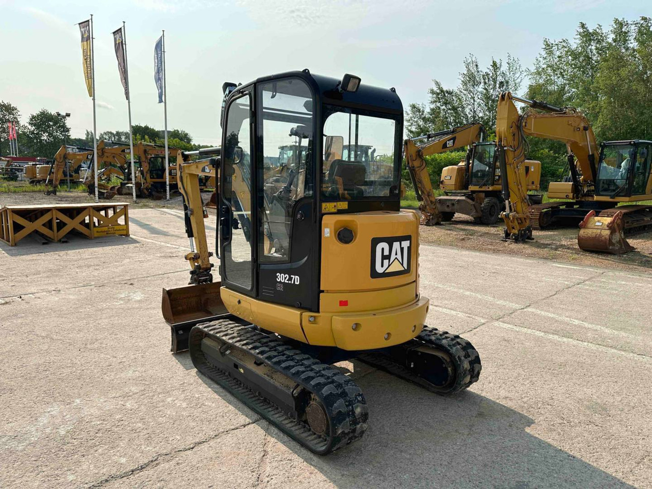 CAT 302.7DCR - 크롤러 굴삭기 : 사진 4 CAT 302.7DCR - 크롤러 굴삭기 : 사진 4