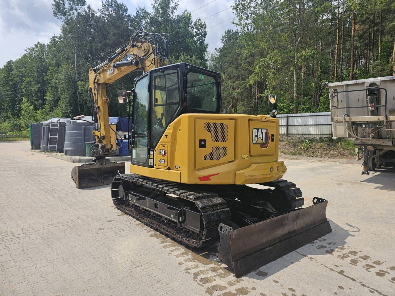 CAT 308CR - 크롤러 굴삭기 : 사진 4 CAT 308CR - 크롤러 굴삭기 : 사진 4