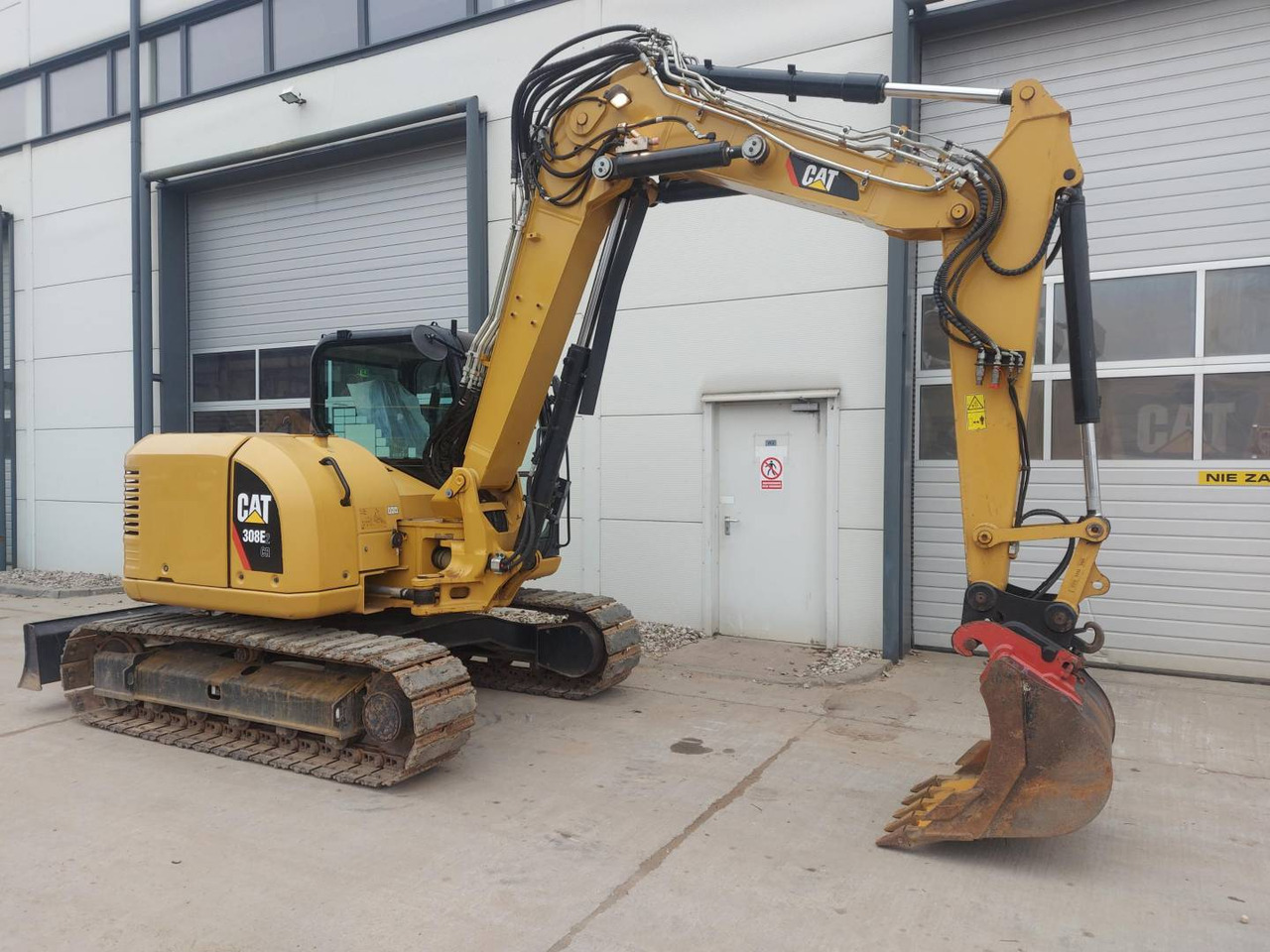 CAT 308E2CR - 크롤러 굴삭기 : 사진 2 CAT 308E2CR - 크롤러 굴삭기 : 사진 2