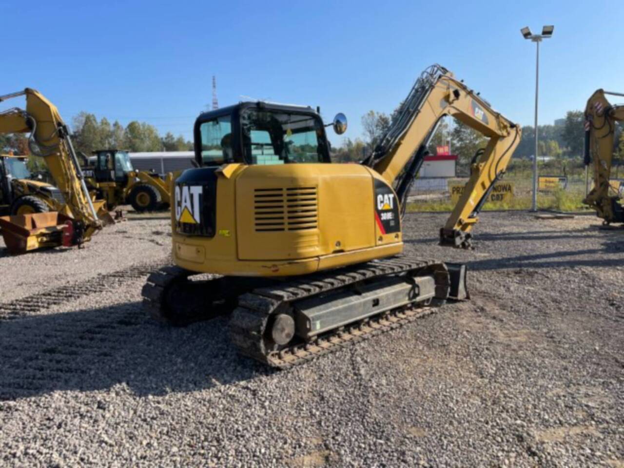 CAT 308E2CR - 크롤러 굴삭기 : 사진 3 CAT 308E2CR - 크롤러 굴삭기 : 사진 3
