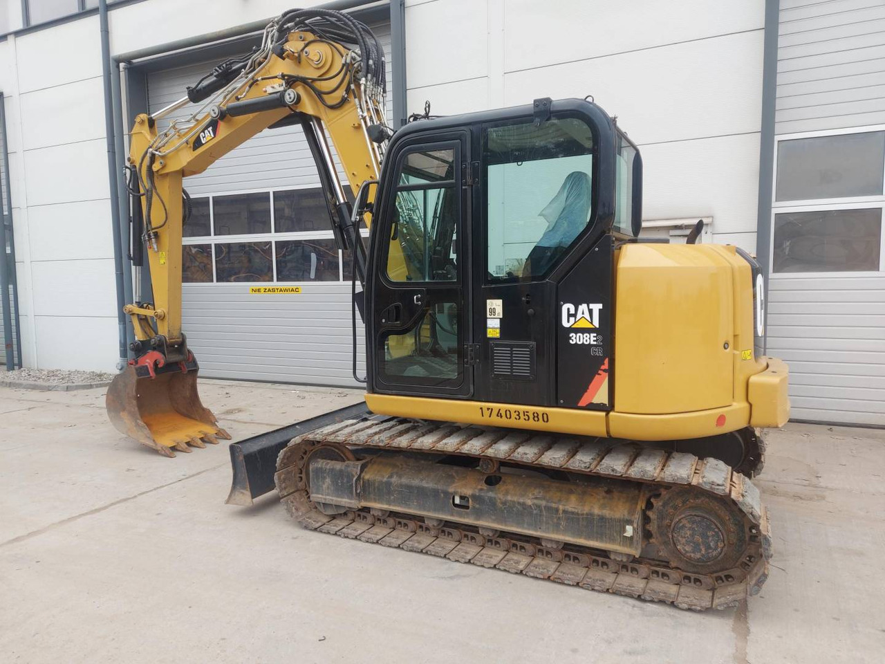 CAT 308E2CR - 크롤러 굴삭기 : 사진 4 CAT 308E2CR - 크롤러 굴삭기 : 사진 4